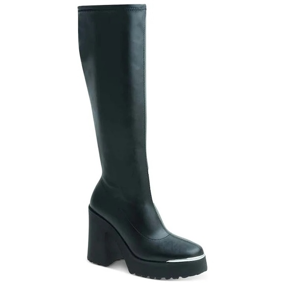 Wild Pair Killianp Black Tall Boots 6M - Picture 1 of 5